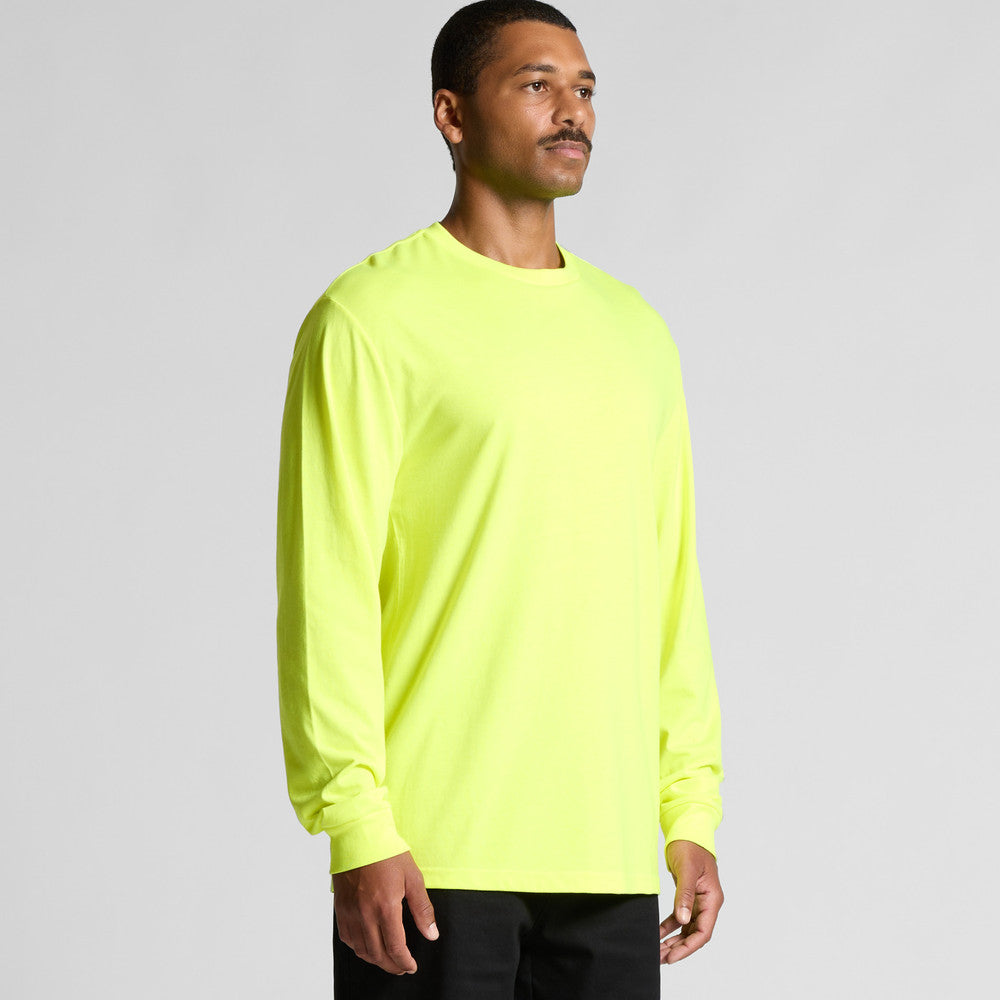Premium Block Safety L/S Tee 5054F - YELLOW