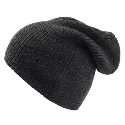 Slouch Knit Beanie - 2 Colours + FREE Embroidery