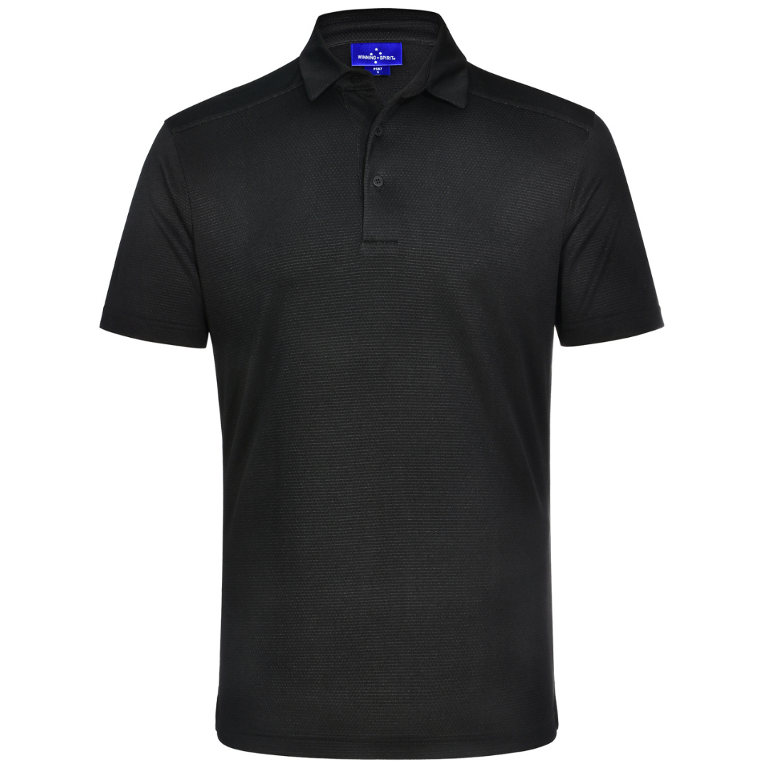 BAMBOO CHARCOAL CORPORATE SHORT SLEEVE POLO Men's