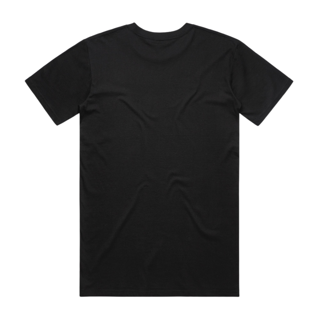 SUBURB BLACK - CUSTOM TEE - BUY 4 FOR $100+GST