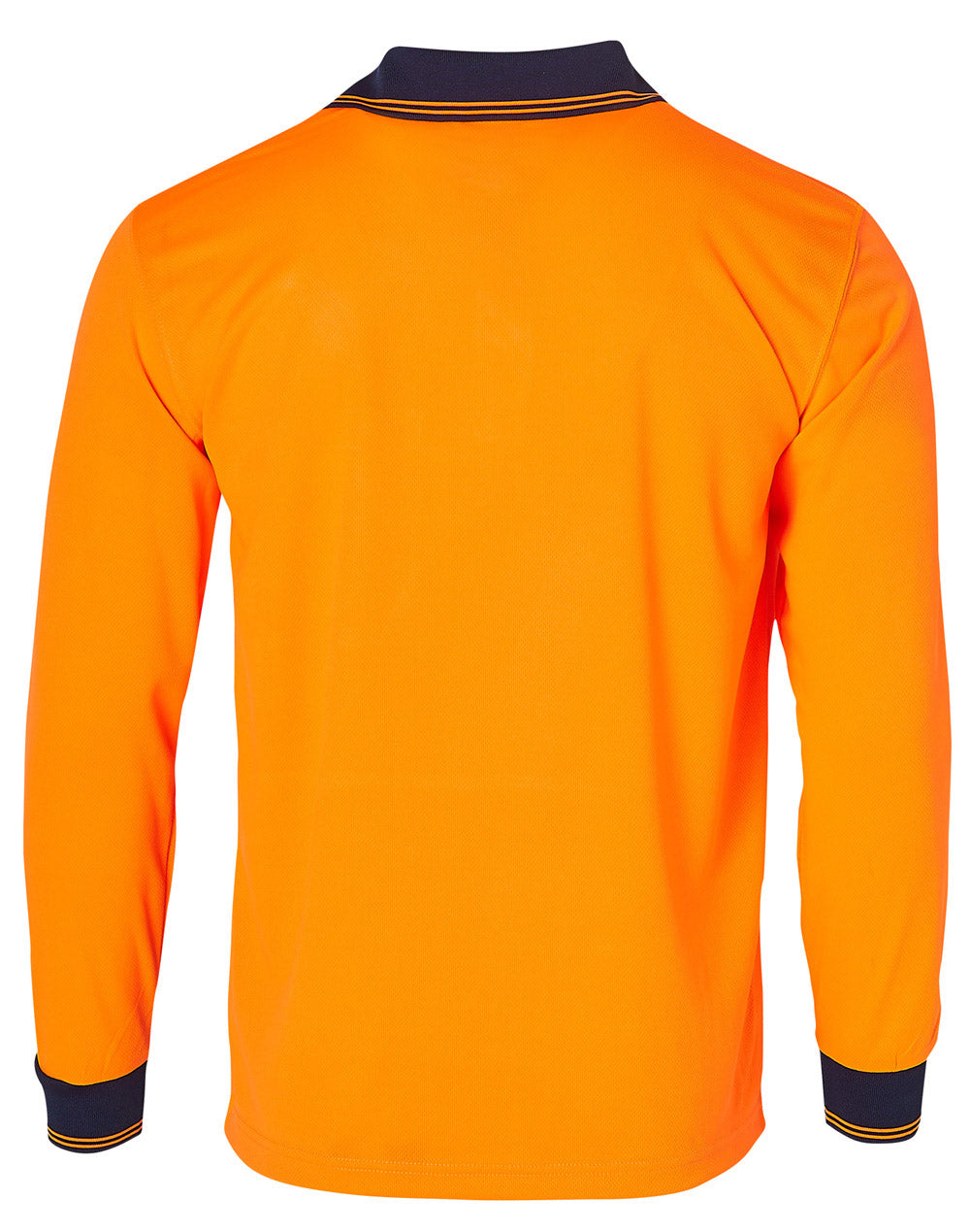 SW05CD High Visibility Long Sleeve Polo - ORANGE
