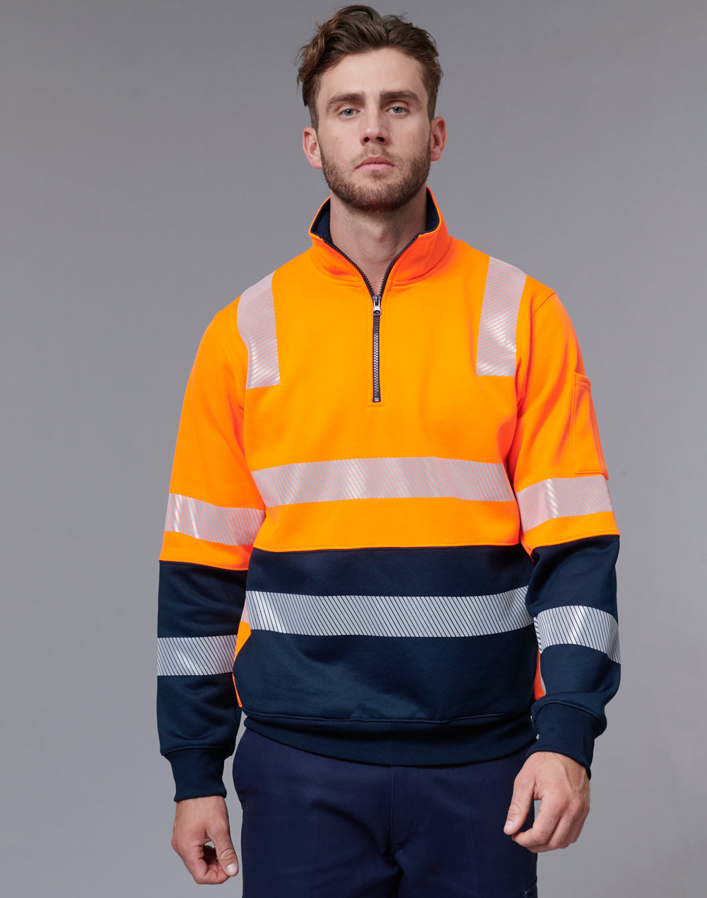 SUBURB SW32 Vic Rail Hi Vis Safety Jumper- Unisex