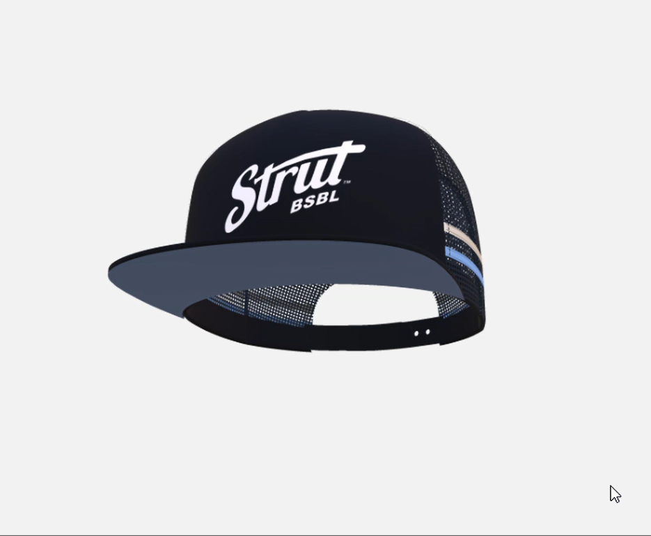 3D FLAT BILL SNAPBACK CAP BUILDER - 100% CUSTOMIZABLE