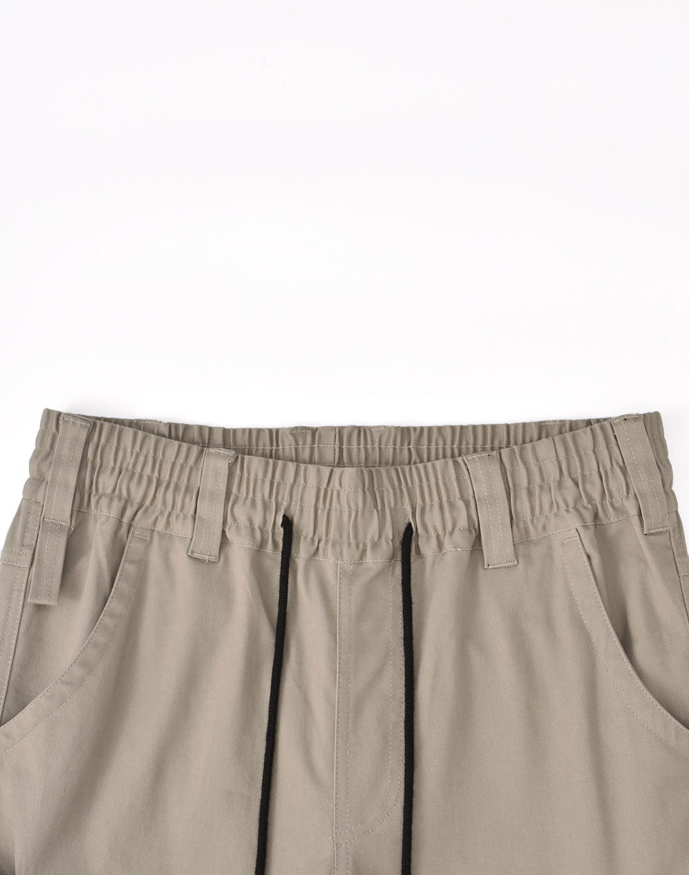 SWP28 UNISEX COTTON STRETCH DRILL CUFFED WORK PANTS -SAND
