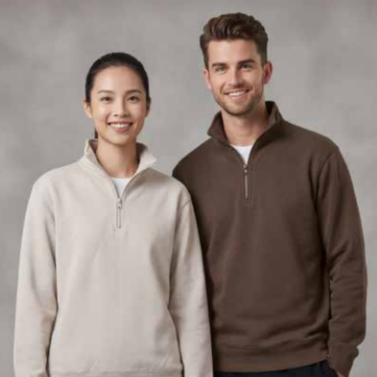 1/2 Zip Fleece Top UNISEX
