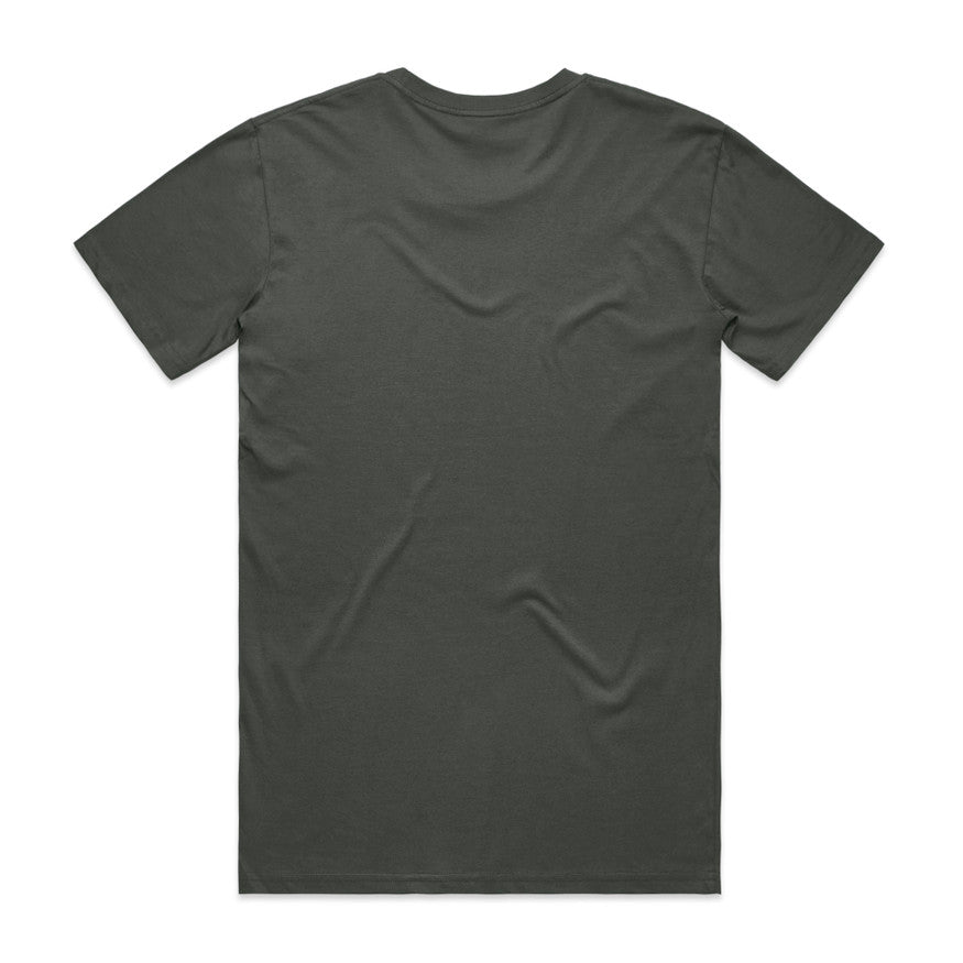 PILBARA DIRT BOSS - PREMIUM COTTON TEE - POCKET LOGO - CHARCOAL