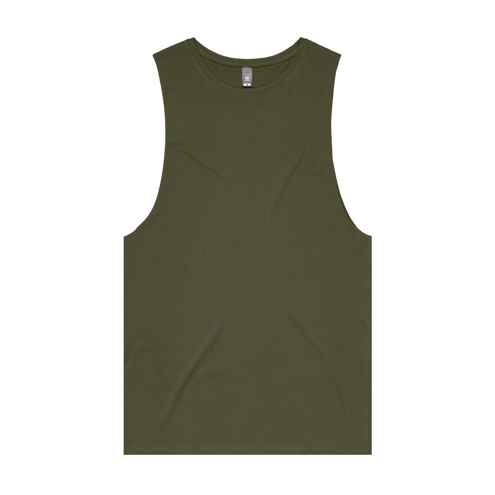AS COLOUR 5025 BARNARD TANK - 5 FOR $125+GST + FREE PRINTING