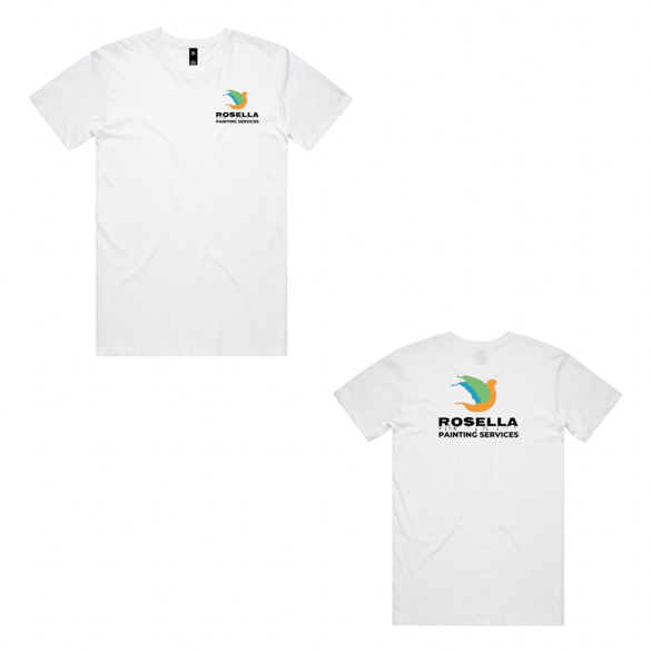 ROSELLA PAINTING SERVICES - TEE & POLO - WHITE