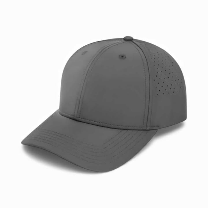 STRUCTURED 6 Panel Mesh Cap - 5 Caps + FREE LOGO Included.