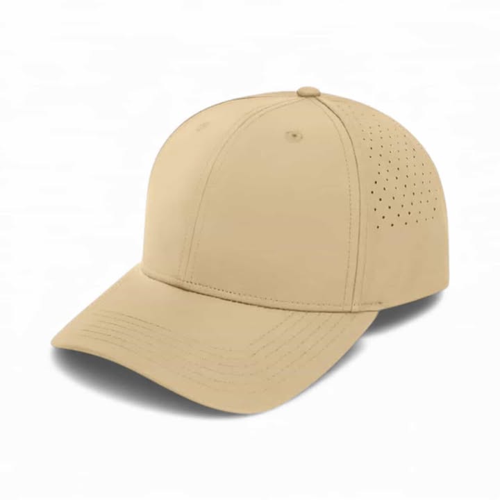 STRUCTURED 6 Panel Mesh Cap - 5 Caps + FREE LOGO Included.