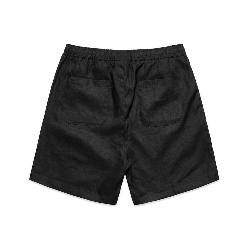 SUBURB LINEN SHORTS 18"