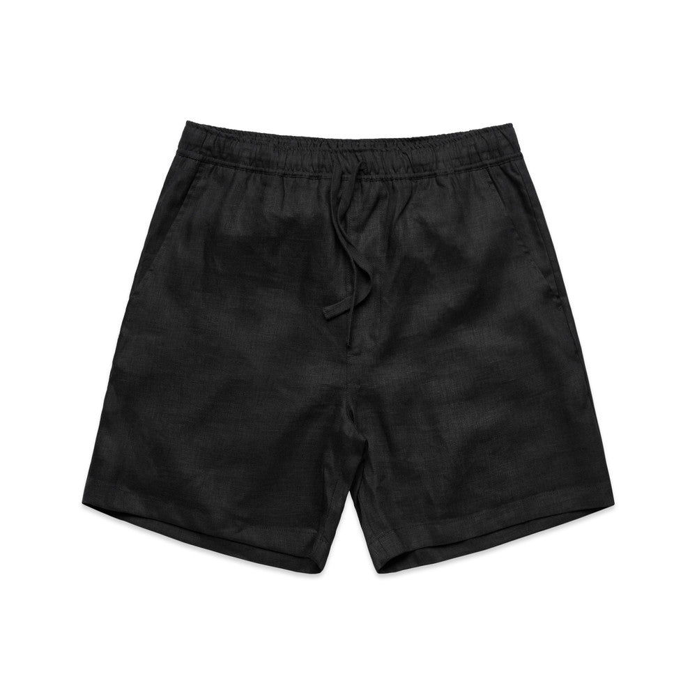 SUBURB LINEN SHORTS 18"