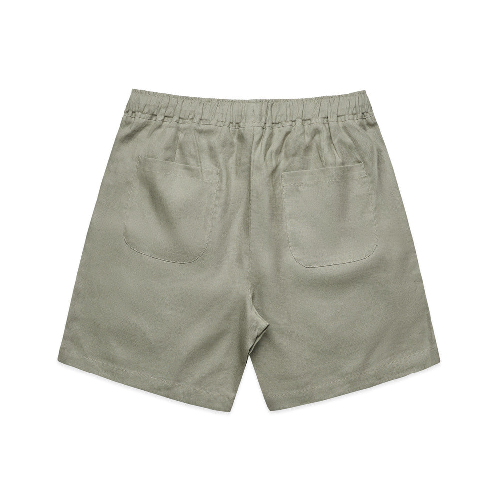 SUBURB LINEN SHORTS 18"