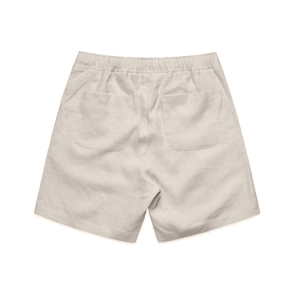 SUBURB LINEN SHORTS 18"