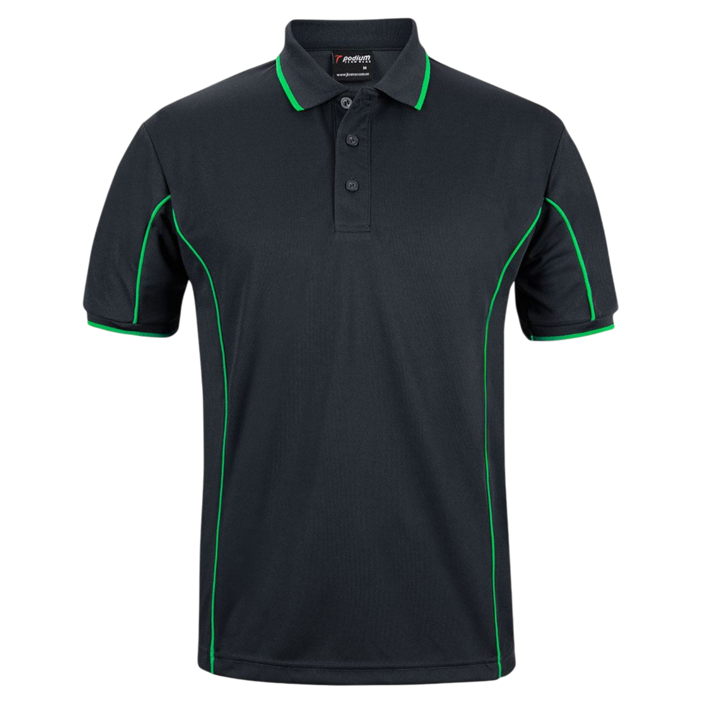 Podium S/S Piping Polo