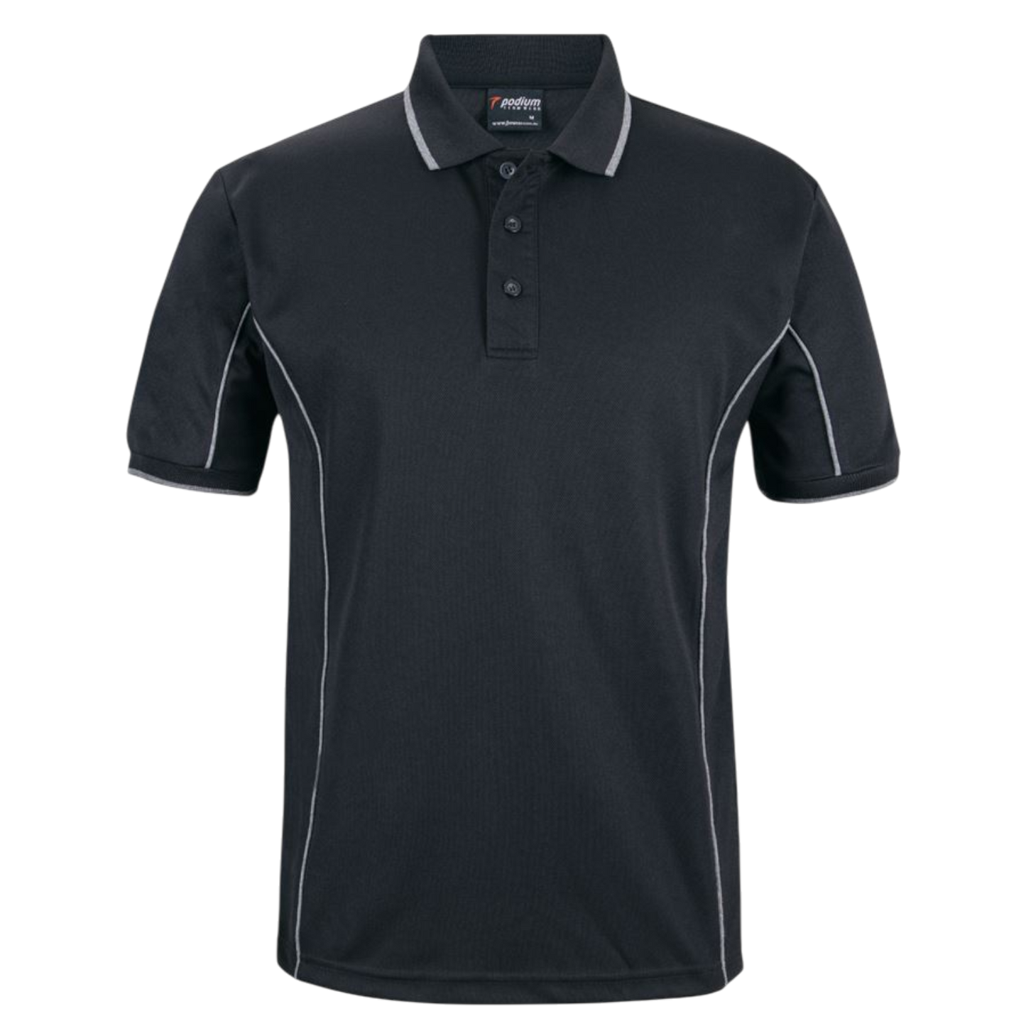 Podium S/S Piping Polo
