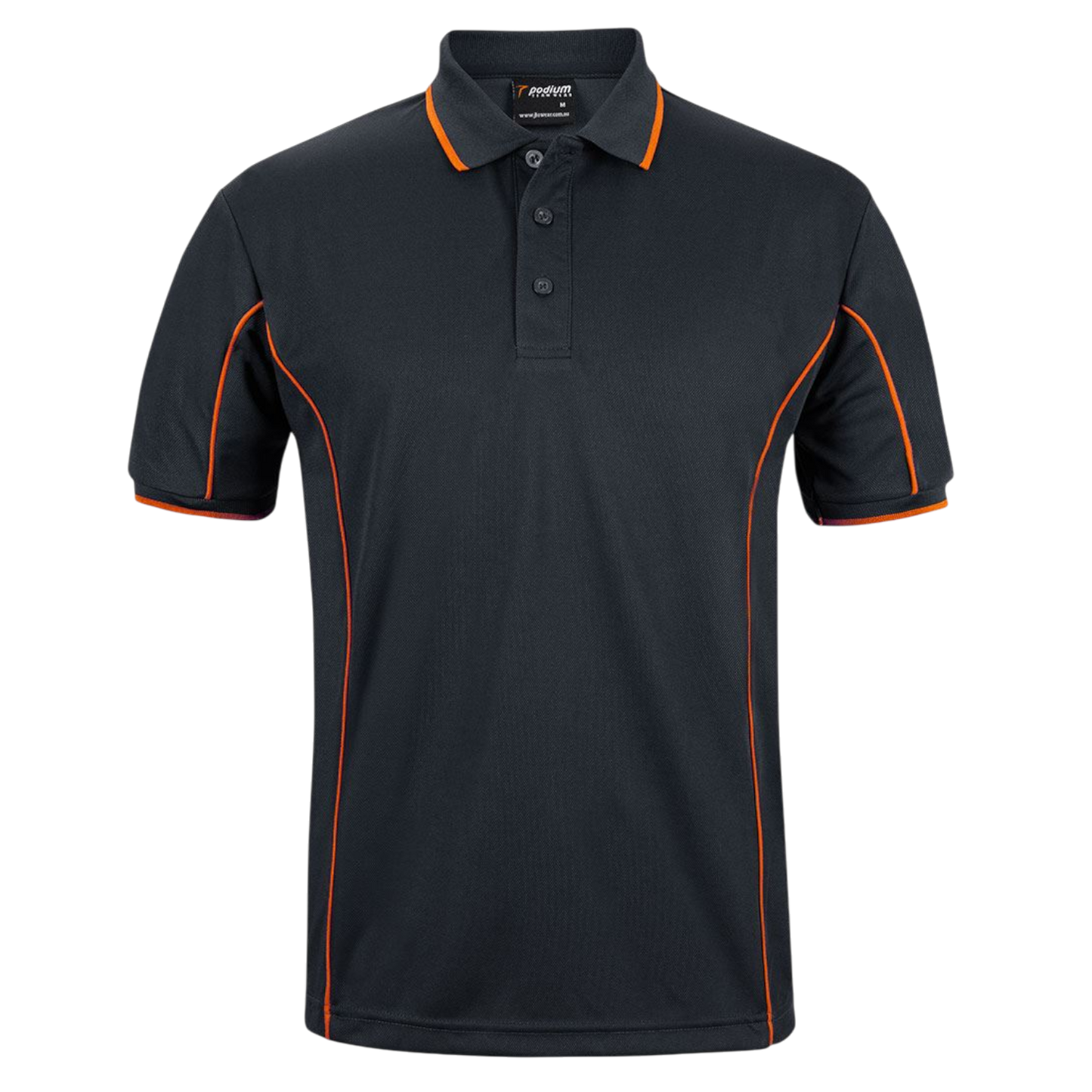 Podium S/S Piping Polo