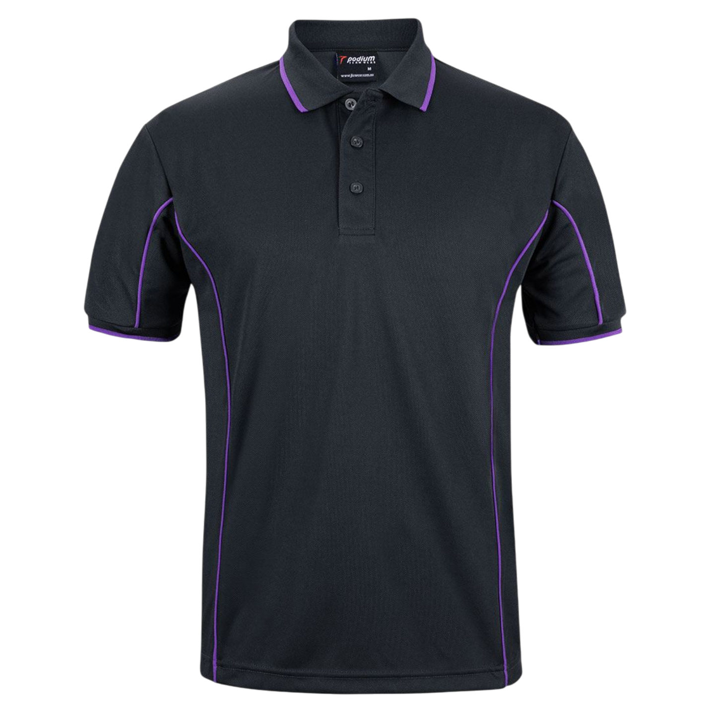 Podium S/S Piping Polo