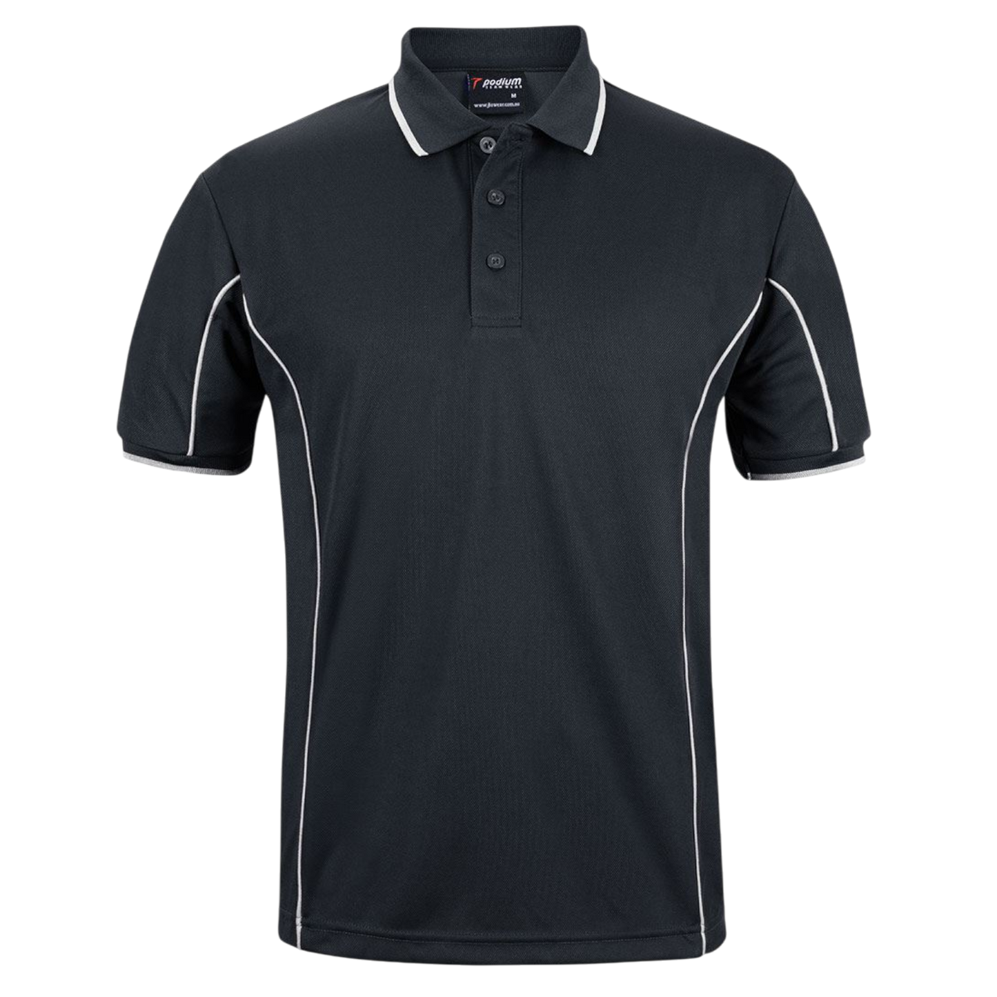 Podium S/S Piping Polo
