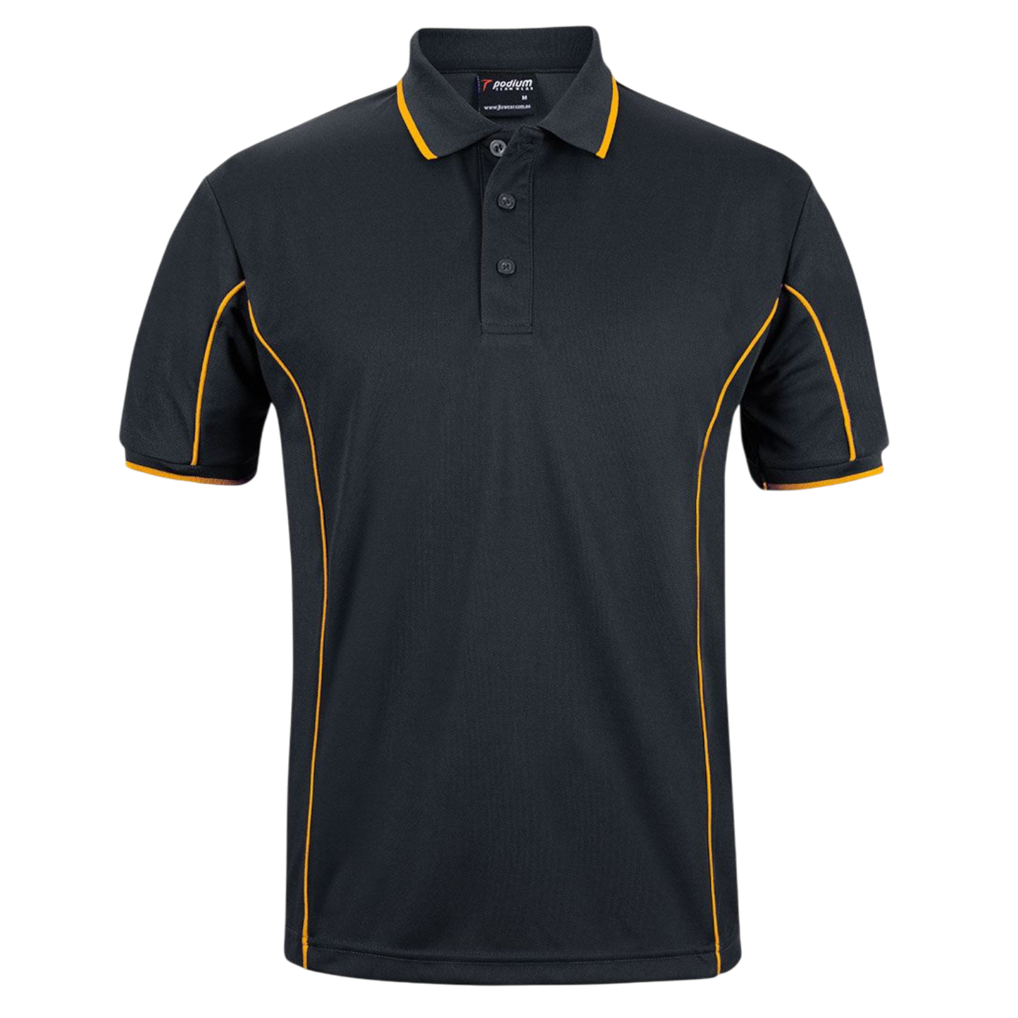 Podium S/S Piping Polo