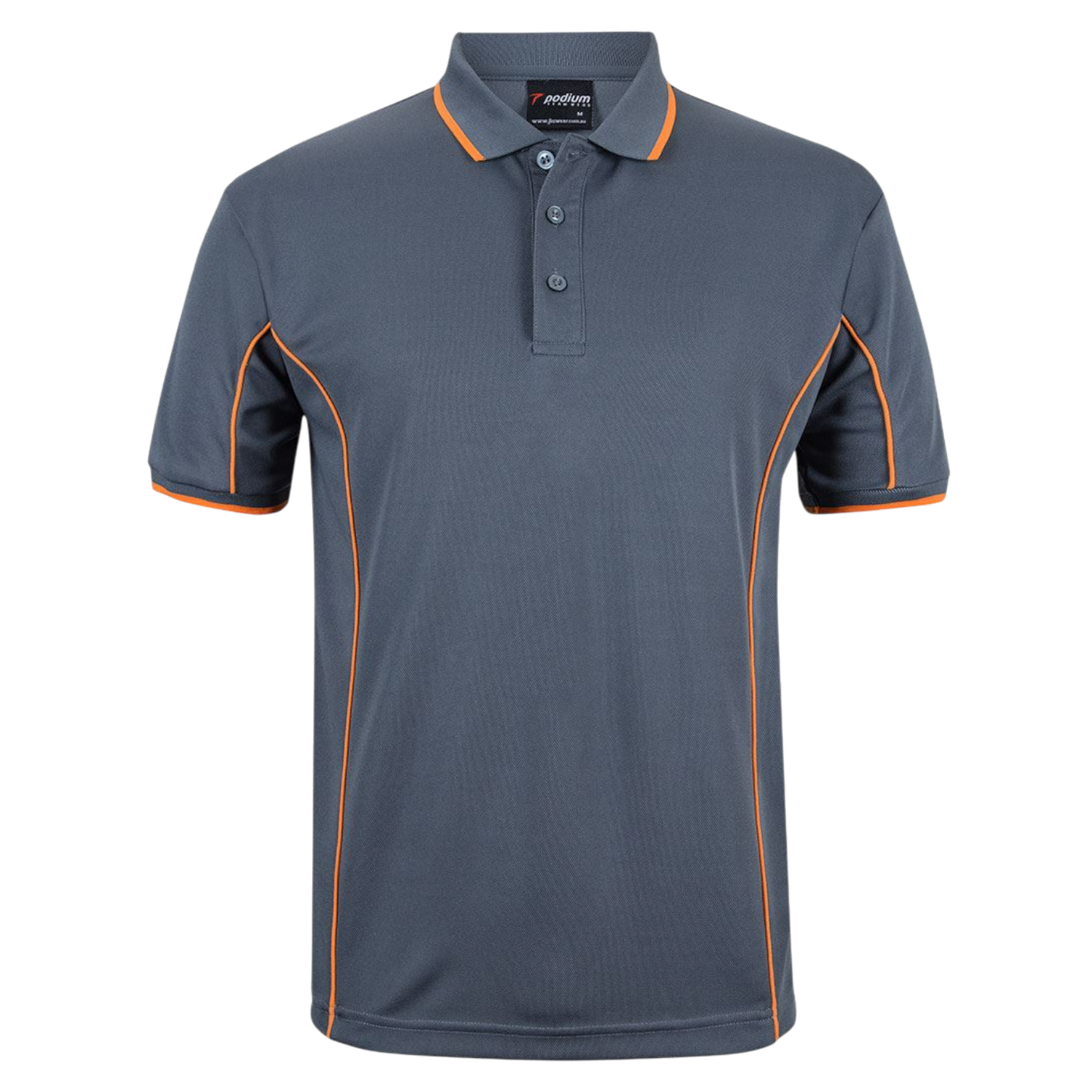 Podium S/S Piping Polo