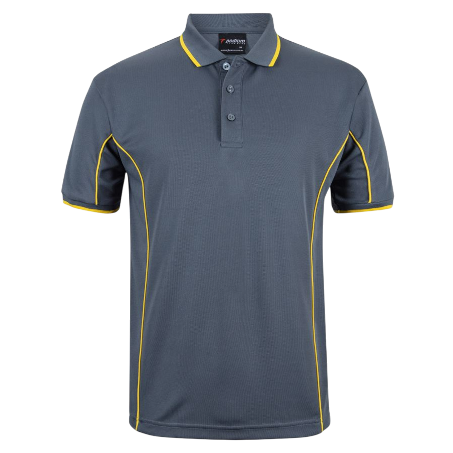 Podium S/S Piping Polo