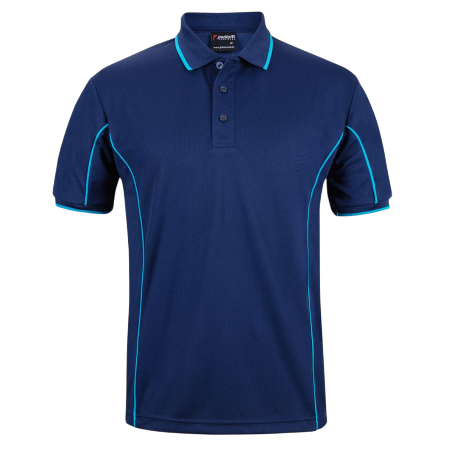 Podium S/S Piping Polo