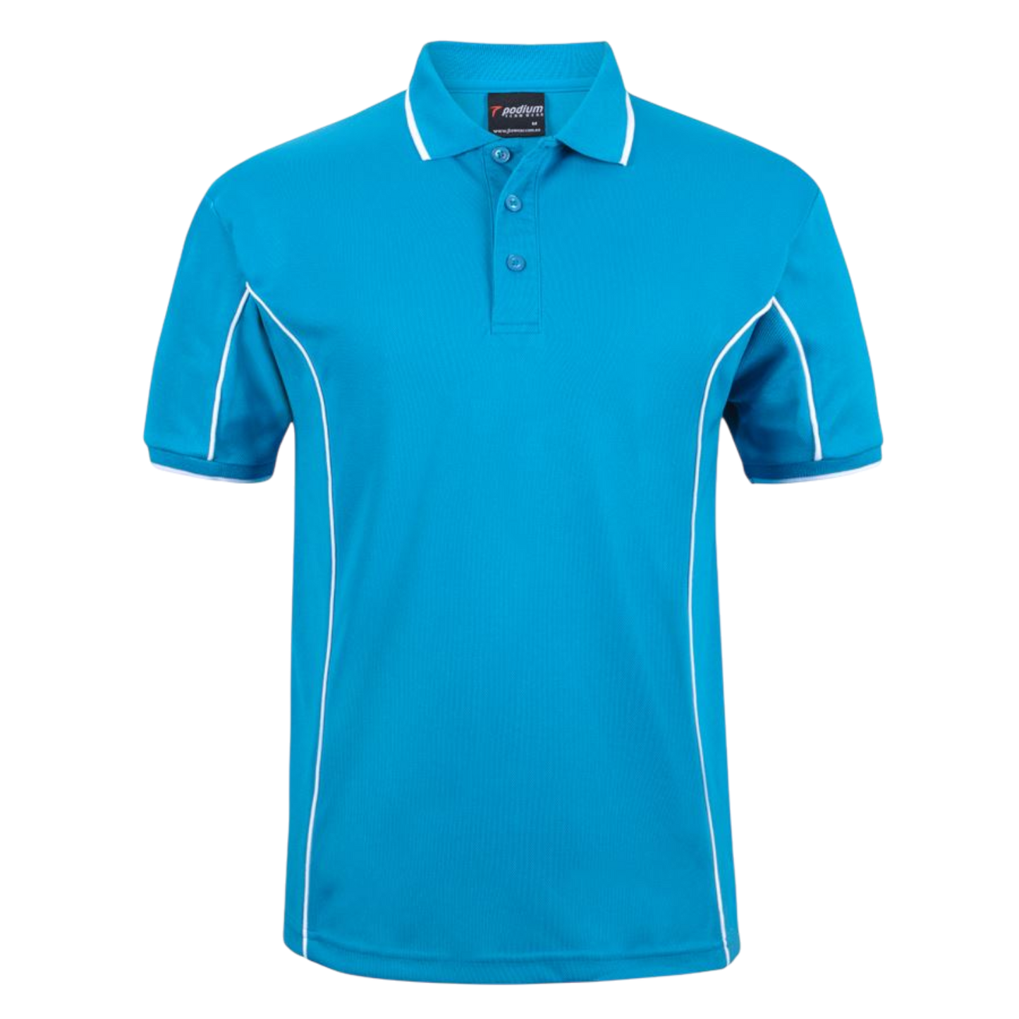 Podium S/S Piping Polo