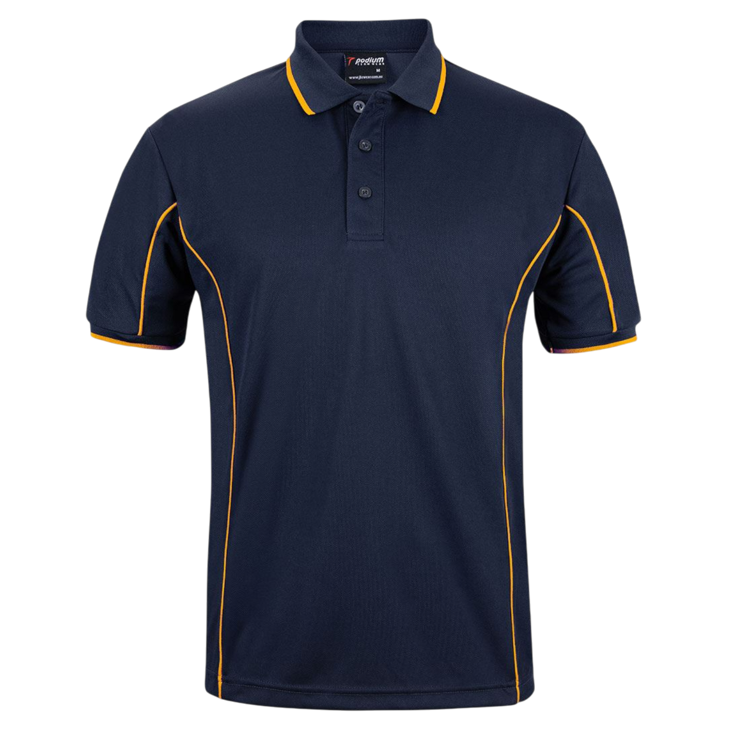 Podium S/S Piping Polo
