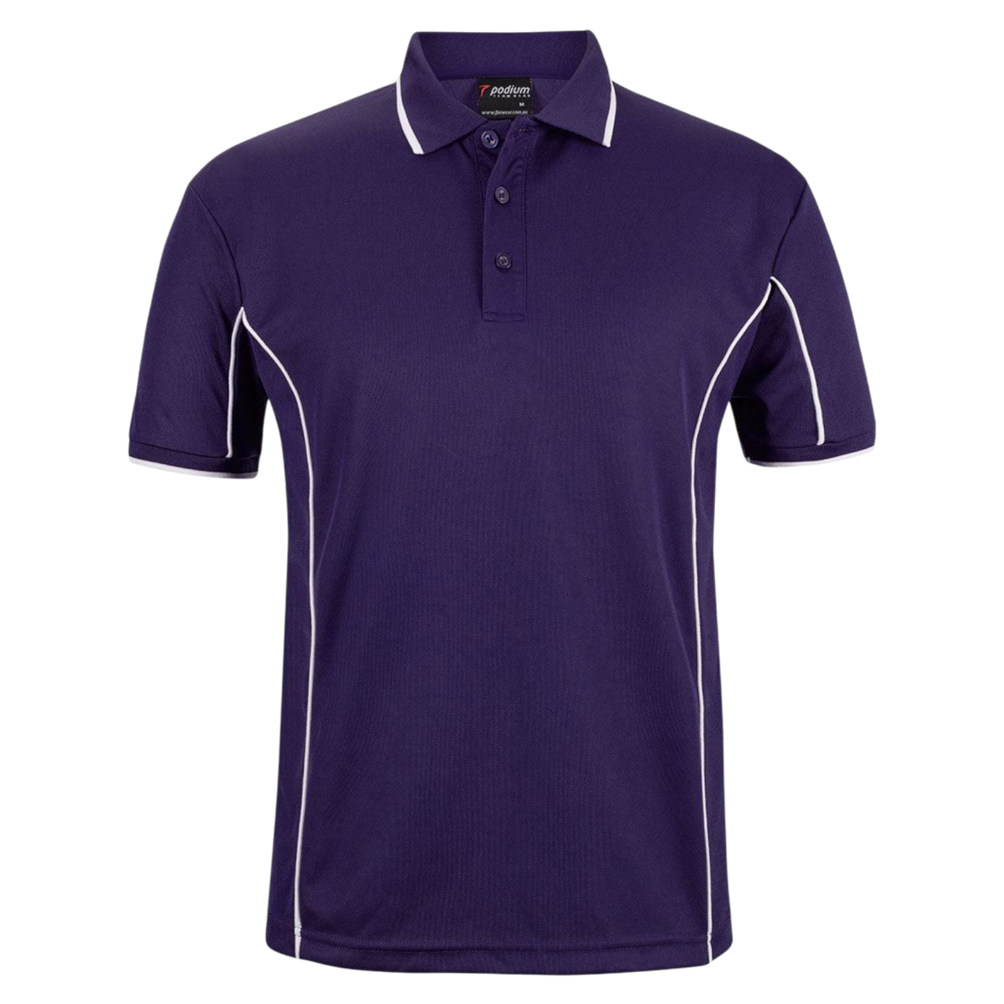 Podium S/S Piping Polo