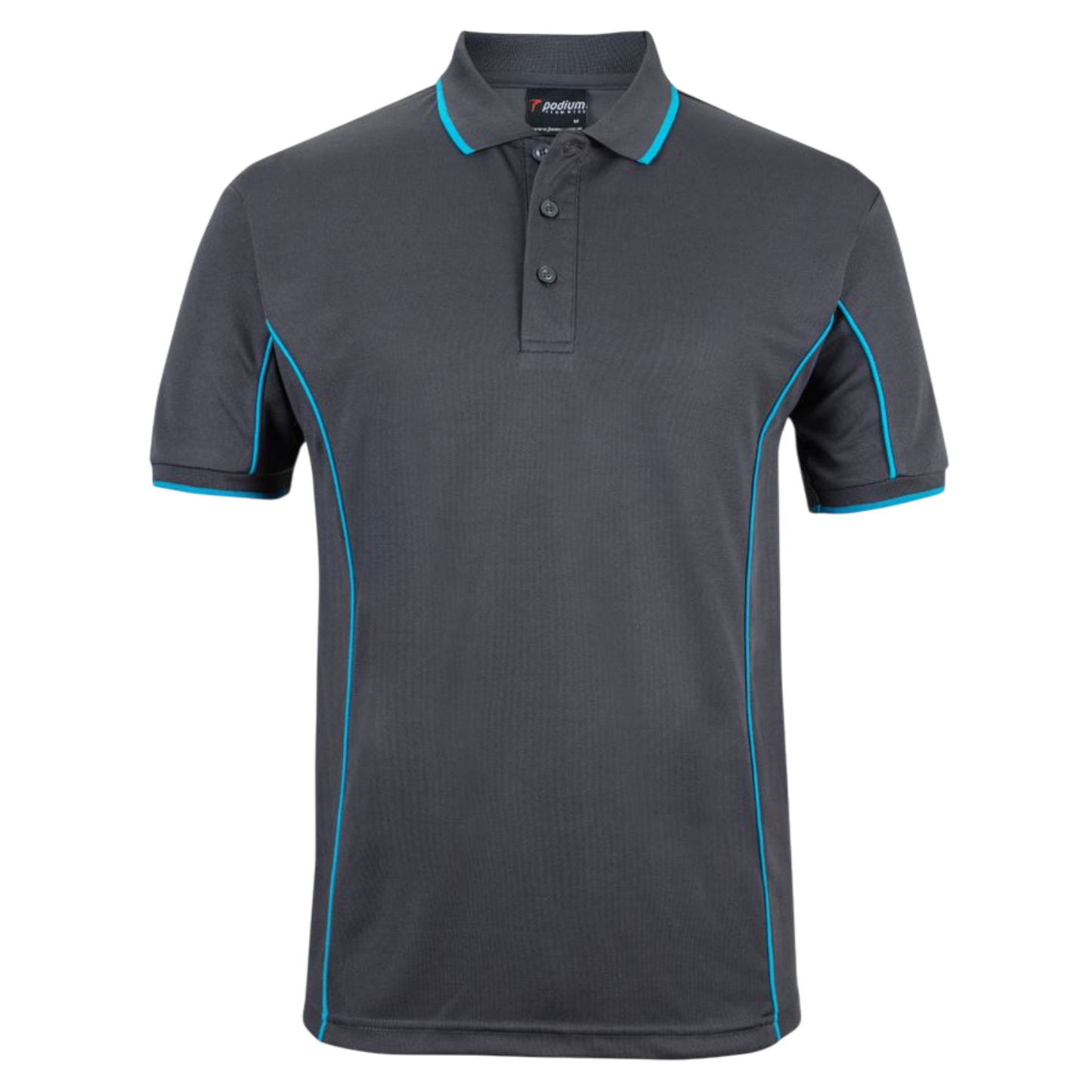 Podium S/S Piping Polo