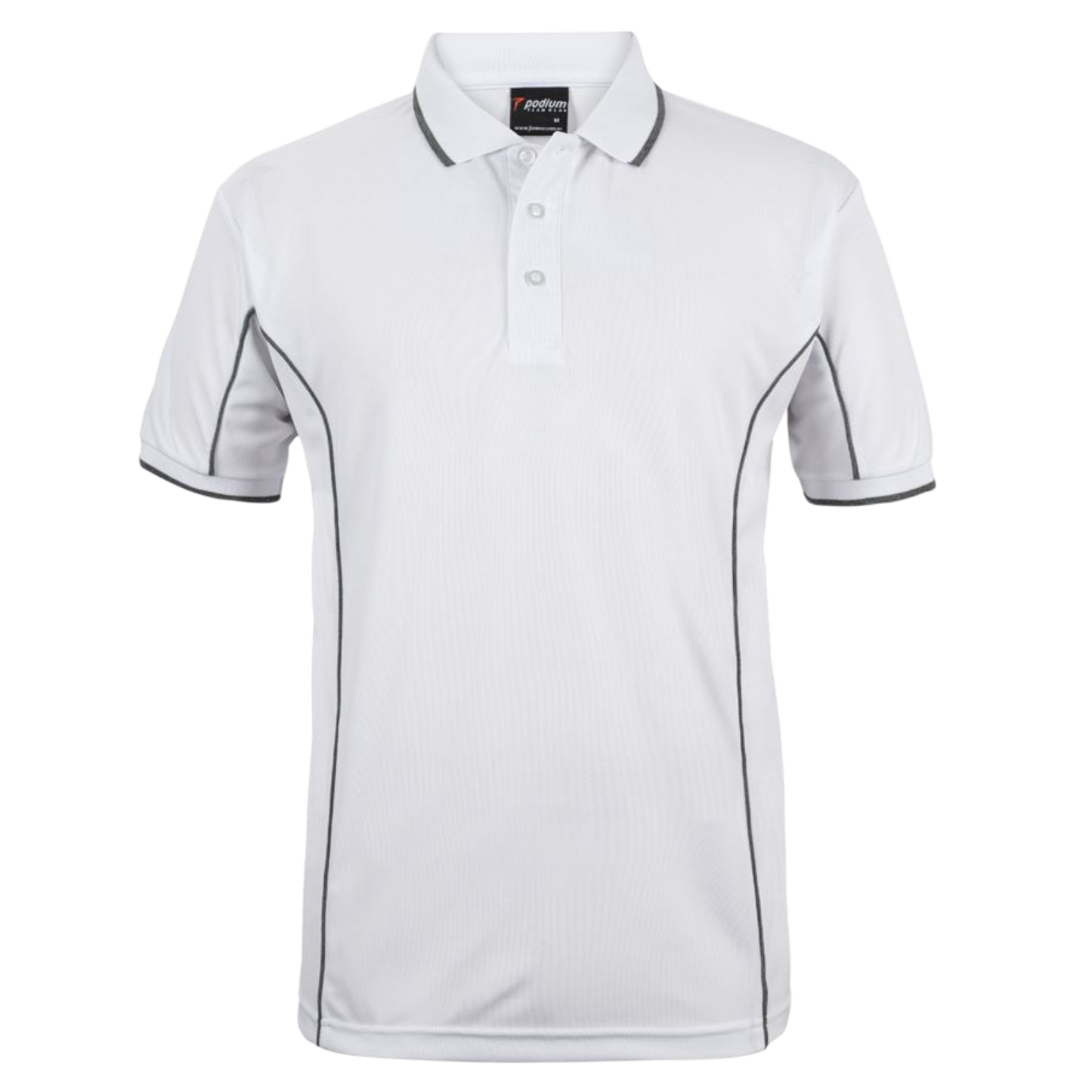 Podium S/S Piping Polo