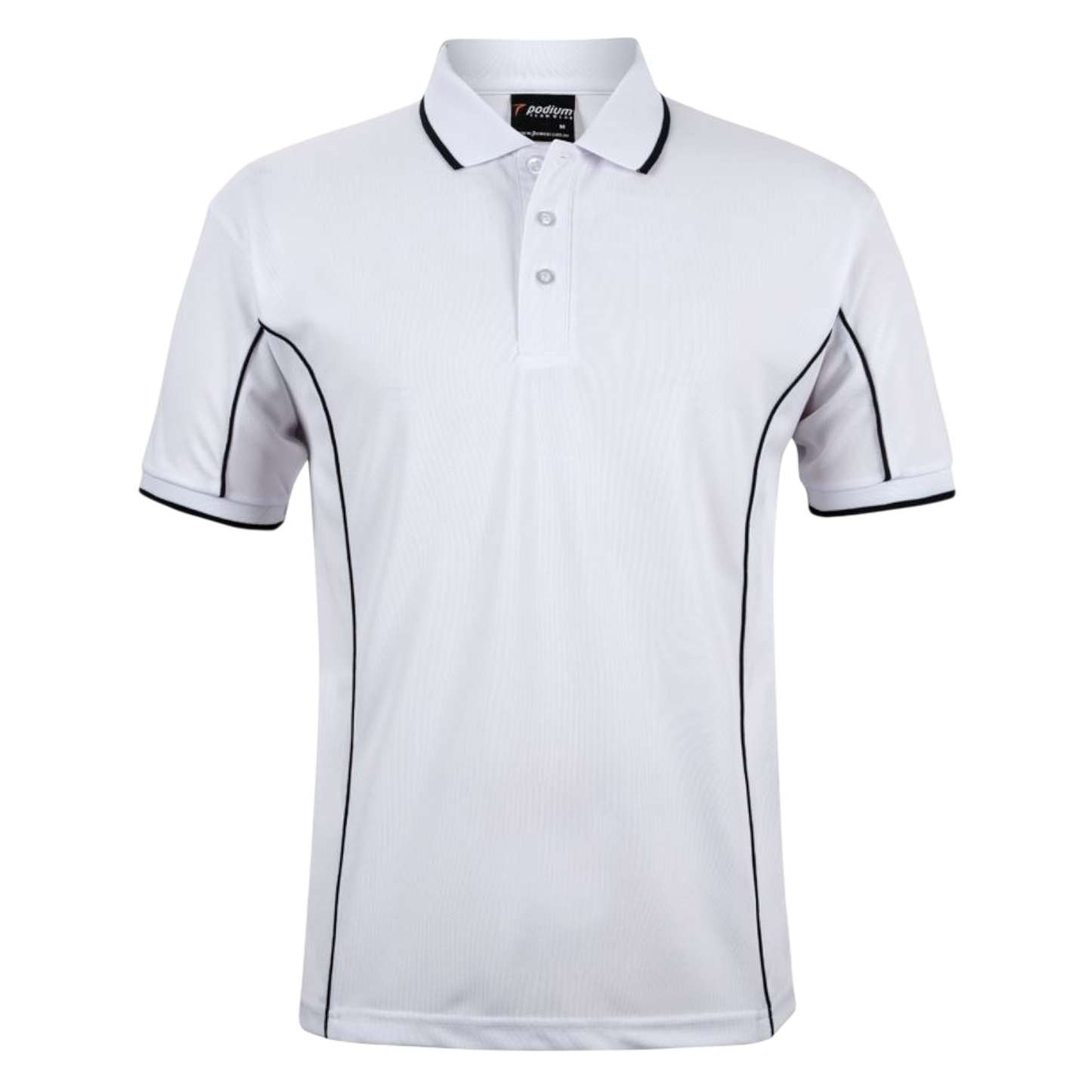 Podium S/S Piping Polo