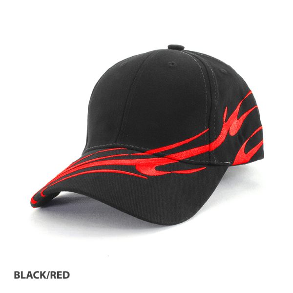 AH185 HBC WAVE DESIGN CAP  - CLEARANCE +FREE LOGO