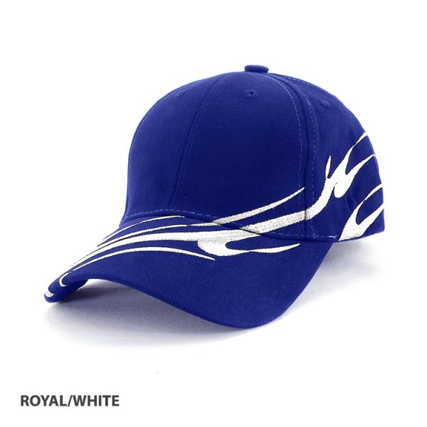 AH185 HBC WAVE DESIGN CAP  - CLEARANCE +FREE LOGO