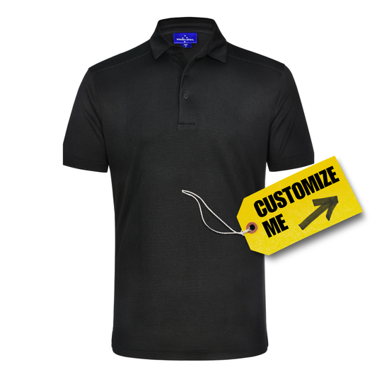 BAMBOO CHARCOAL CORPORATE SHORT SLEEVE POLO Men's