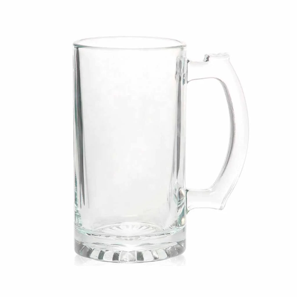 BEER MUG - ADD YOUR LOGO FREE - 2 PACK