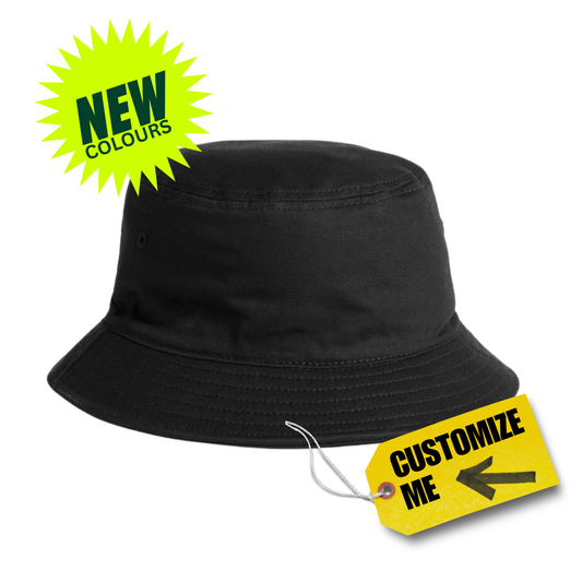 Custom BUCKET HAT - 5 Hats $100+GST with FREE LOGO