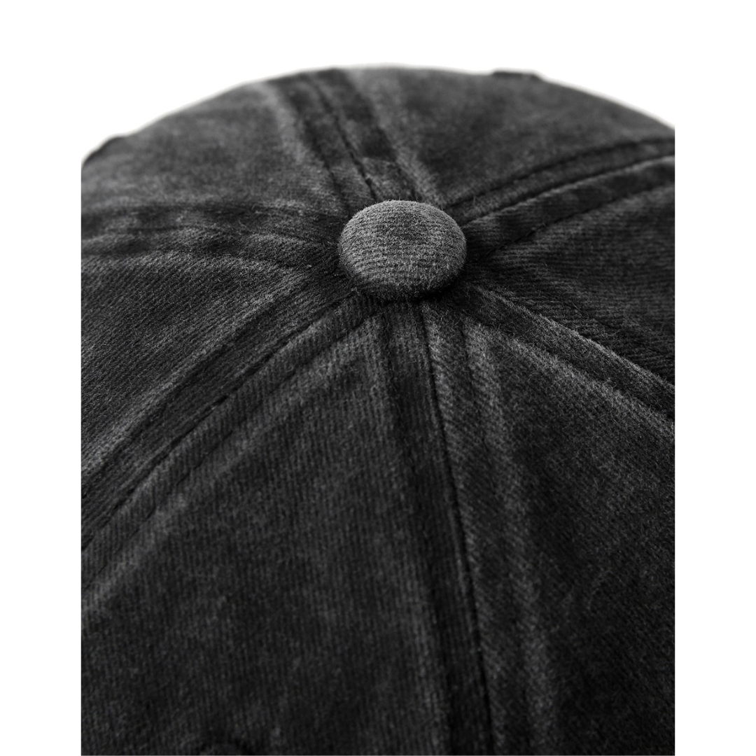 280GSM COTTON DRILL WASHED UNSTRUCTURED CAPS