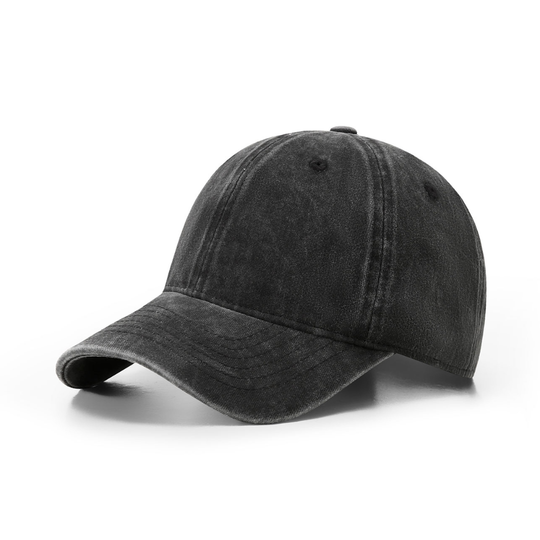 280GSM COTTON DRILL WASHED UNSTRUCTURED CAPS