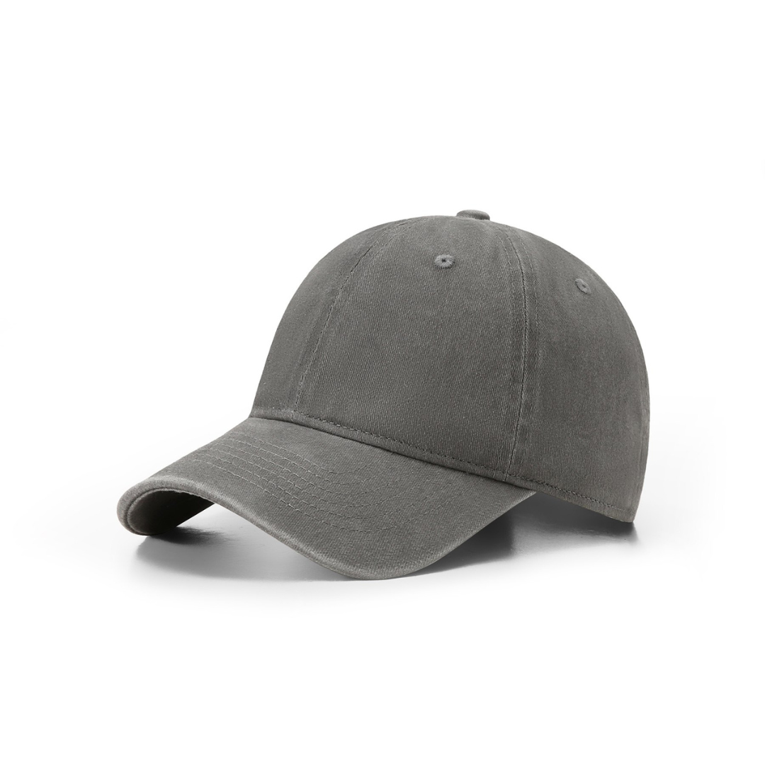 280GSM COTTON DRILL WASHED UNSTRUCTURED CAPS
