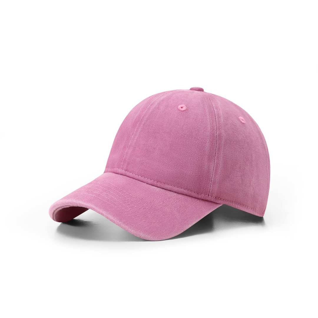 280GSM COTTON DRILL WASHED UNSTRUCTURED CAPS