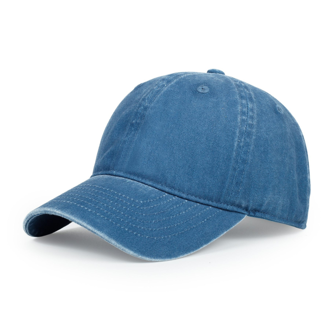 280GSM COTTON DRILL WASHED UNSTRUCTURED CAPS