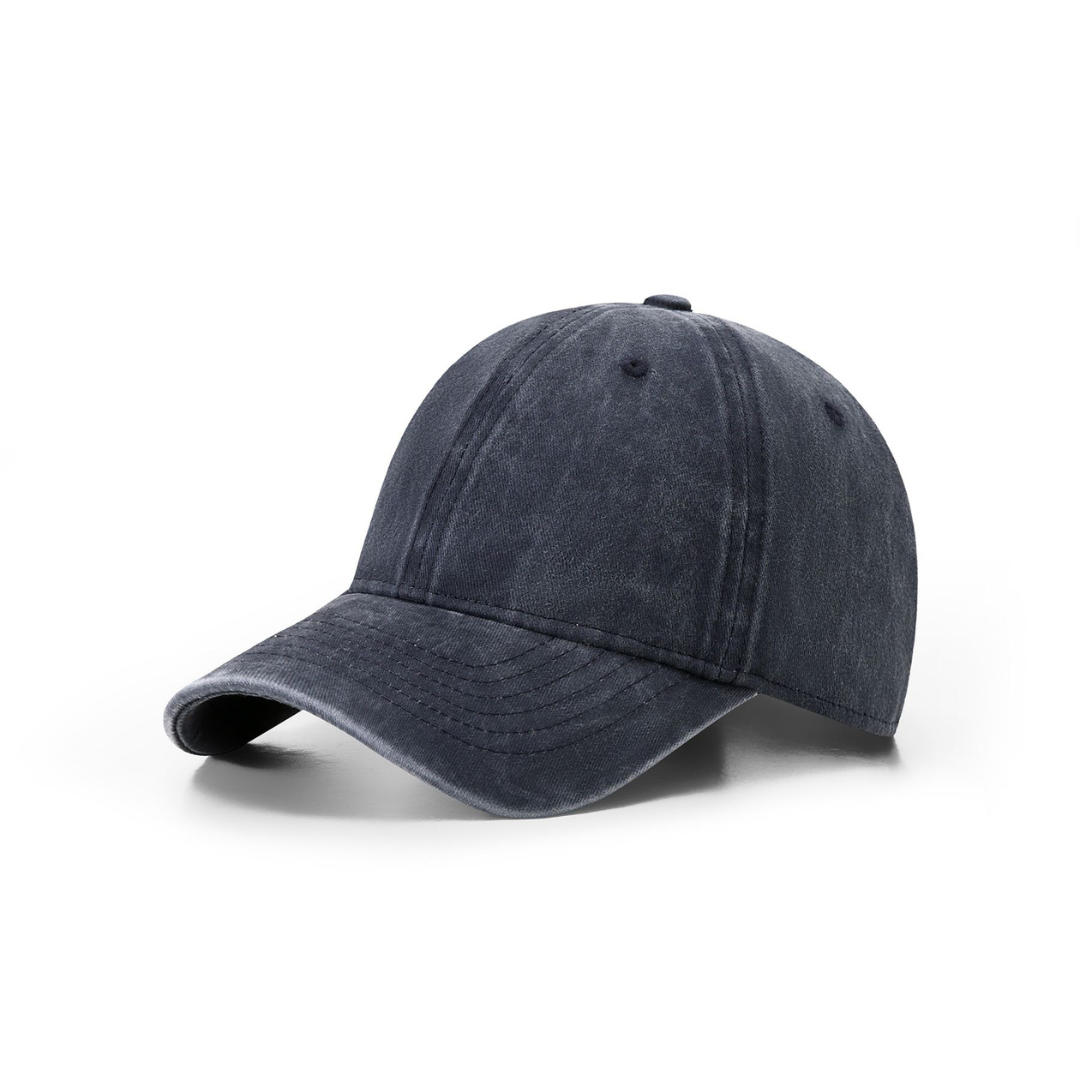 280GSM COTTON DRILL WASHED UNSTRUCTURED CAPS