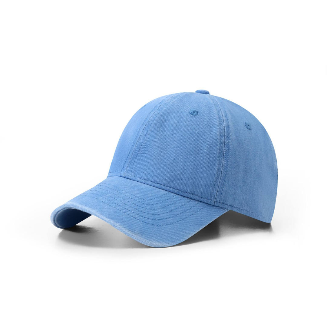 280GSM COTTON DRILL WASHED UNSTRUCTURED CAPS