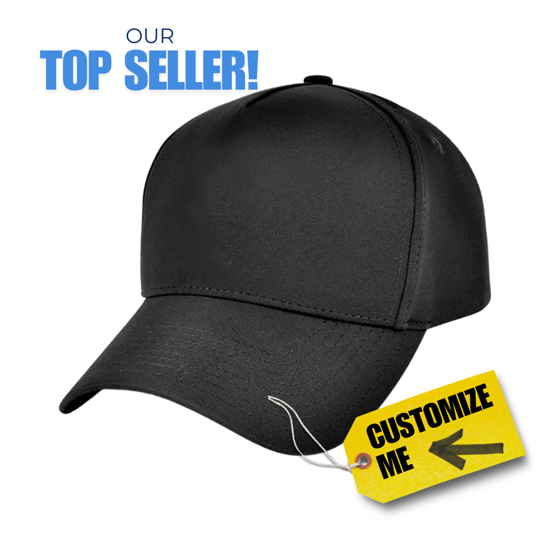 A-Frame 5 Panel D-Lux Cap - 5 Caps $100+GST with FREE LOGO