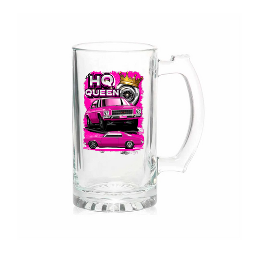 HQ QUEENS TURBO BEER MUG