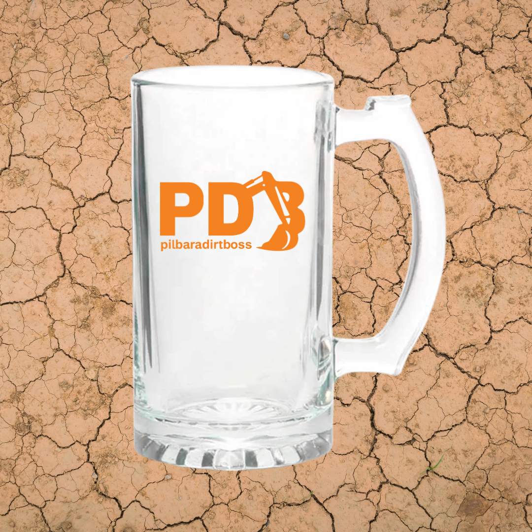 PILBARA DIRT BOSS - 2 PACK - MINING BEER MUG