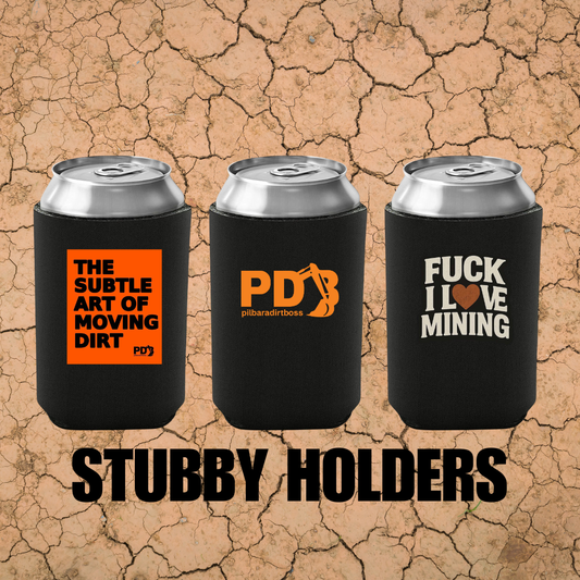 PILBARA DIRT BOSS - MINING STUBBY HOLDERS