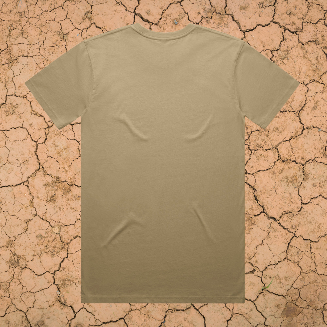 PILBARA DIRT BOSS - PREMIUM COTTON TEE - POCKET LOGO - 4 COLOURS
